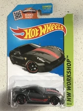 HOT WHEELS 2014 HW WORKSHOP FERRARI 599XX GREY COLOR