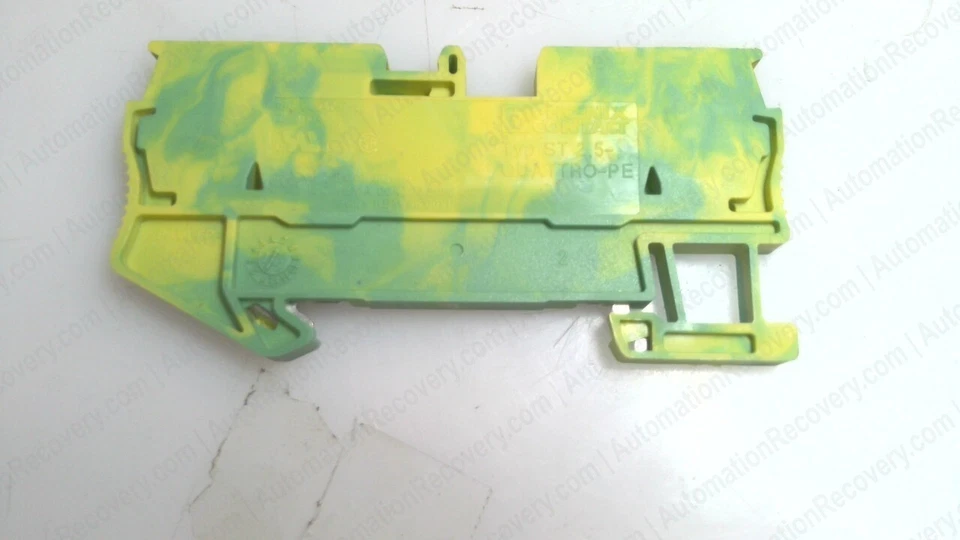 PHOENIX CONTACT ST 2,5-QUATTRO-PE, GROUND TERMINAL BLOCK, 3031322, SEE D #329622 - Image 4 of 4