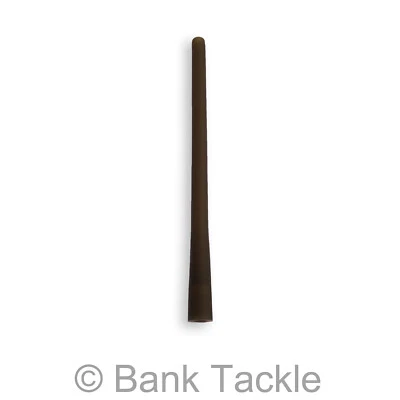 BANK TACKLE Solide Tasche Tail Kautschuk. Schwarz 64 mm extra lang. Carp Tackle für PVA Taschen (JEV3)