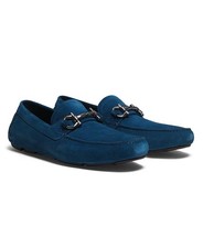 EUC Salvatore Ferragamo Parigi Suede Men Loaf...