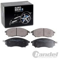 Eurobrake BremsbelÄGe Satz Vorderachse Passend FÜR Infiniti Ex Fx G M Q60 Q70