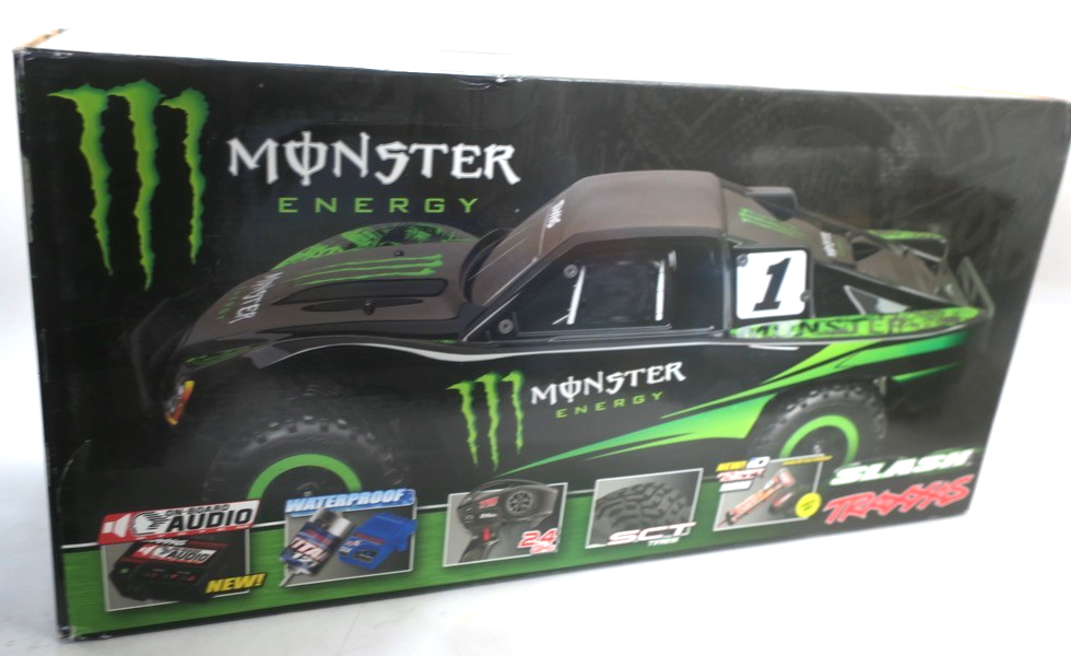 トラクサス スラッシュ モンスターエナジー 1/10 RC 2WD 未開封 Traxxas Monster Energy Slash Limited Edition - Short Course Truck
