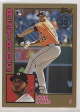 2019 Topps 1984 Topps Baseball Rookies Gold 29/50 Josh James #84R-JJ 1u0