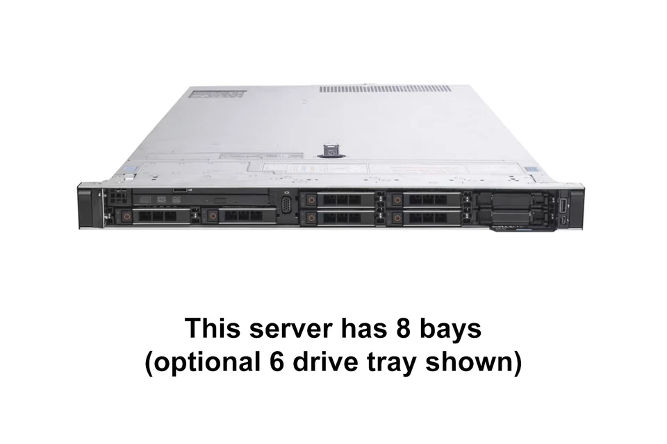 Dell PowerEdge R640 Server 2x Gold 6148 = 40 Cores H730P 128GB RAM 2x 1TB SSD - Image 2 of 4