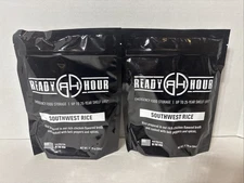 Southwest Rice in Chicken Broth 8 Serving Pouch 25-year Shelf Emergency 2 Pack