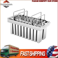 Ice Cream Stick Mold 20pcs Mold Cup Stainless Steel Mold Commercial