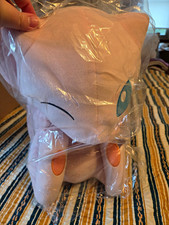 Japanese Bandai Brand Pokemon Mew Winking Ver. Plush Stuffed Animal