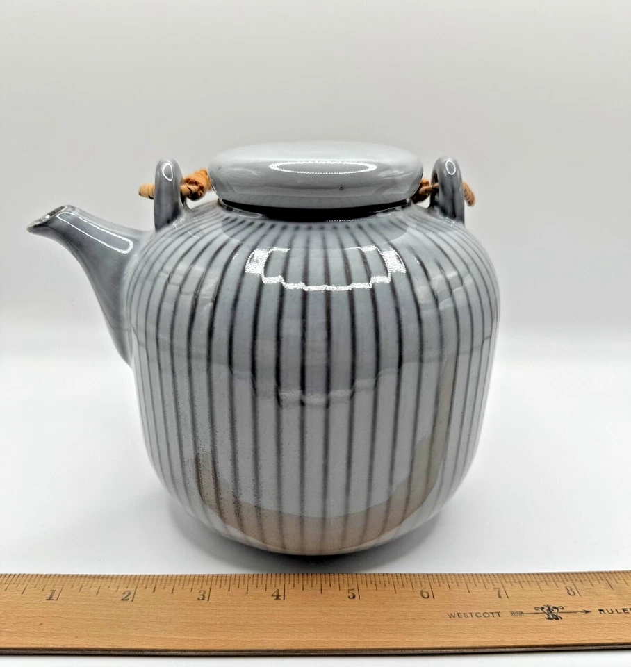 Tetera de gres Artesanal Kitchen Supply, ideal para relajarse a la hora del té/exhibición Foto 2 de 4