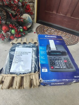  NEW OPEN BOX+100% TESTED casio DR-210TM  printing calculator