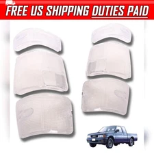 TAIL LAMP REAR LIGHT CLEAR LENS LH RH PAIR FIT ISUZU TFR TF PICKUP 1991-1997