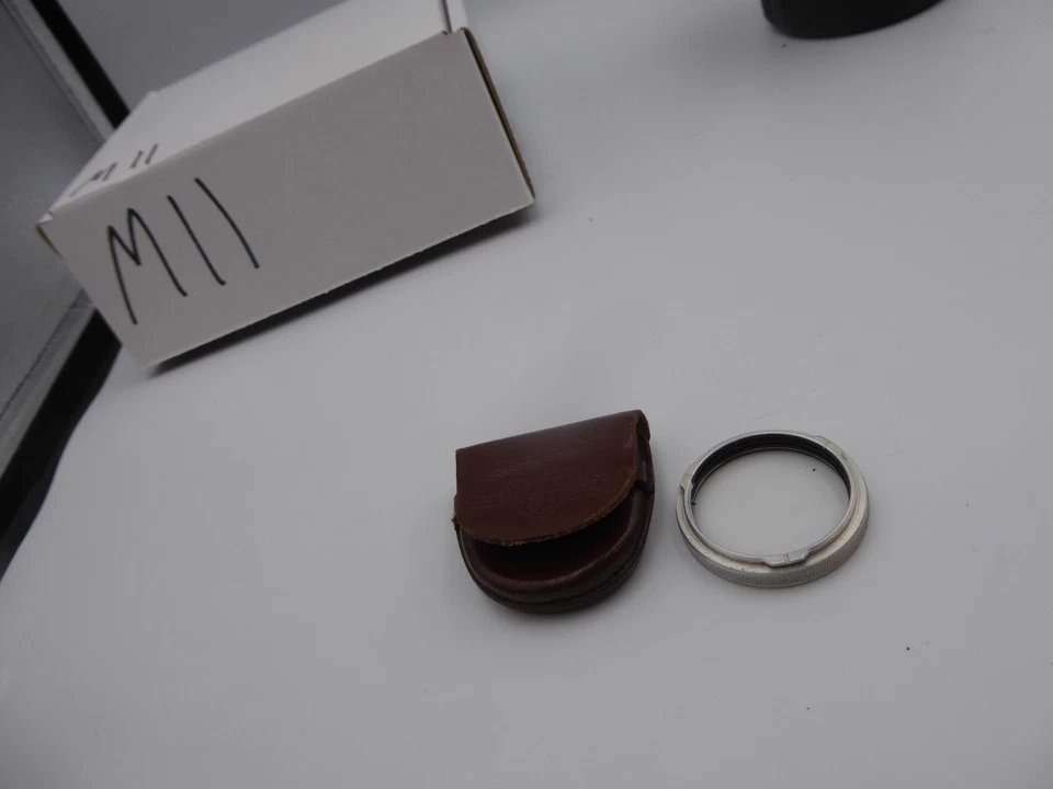 Rollei Rollei-H-1 -0 UV Filter Lens R1 Bay 1 Germany with Leather Case - Image 4 of 4