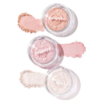 PERIPERA Mood Like Highlighter 3,5g 3farben mit Pinsel 2026 S/S K-Beauty