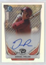 2014 Bowman Chrome Prospect Refractor 185/500 Daniel Palka #BCAP-DP Auto 0b3