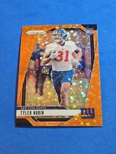2024 Tyler Nubin ROOKIE RC Panini Prizm #395 Orange Disco Prizm