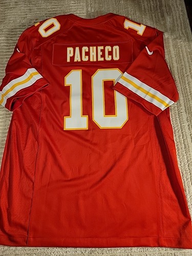 Nike Isiah Pacheco Kansas City Chiefs Football Jersey Mens Size Large Adult 