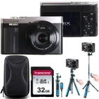 Panasonic Lumix ZS99 30X Optical Zoom Digital Camera (Silver) Best Travel Kit