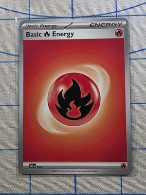 Basic Fire Energy SVE 002 | Pokemon Card