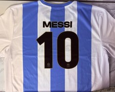 Lionel Messi #10 Argentina AFA Official Men’s Soccer Jersey New w/ Tags