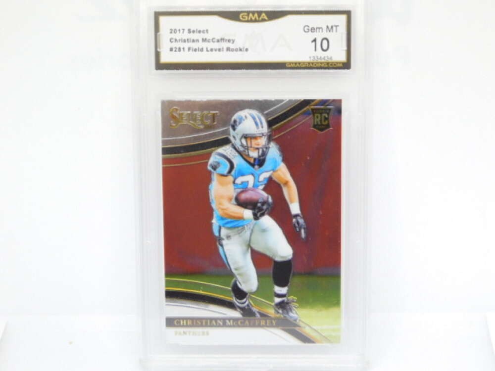 2017 Panini Select Field Level Rookie RC #281 Christian McCaffrey Carolina Panth