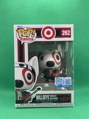 Funko Pop! Stranger Things-Bullseye-Dressed As Eddie Munson-Target Exclusive-