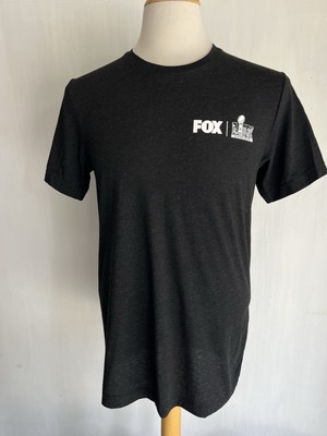 SUPER BOWL LIX (2024) Official RARE!!! FOX TV BROADCAST CREW T-Shirt Size Medium