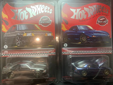 Hot Wheels Red Line Club 1993 Ford Mustang Cobra R 1993 Mazda Rx-7 R1