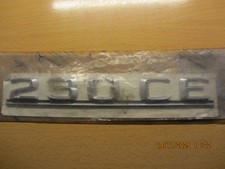 Mercedes 230 CE Typenschild Heckdeckel W124 Klebeschild nicht gebraucht