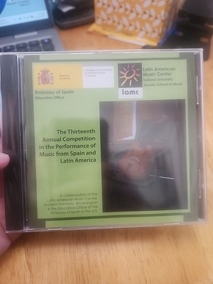 Thirteenth Annual Competition In Performance Of Music From Spain & Latin America