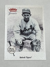 2002 Fleer Greats of the Game Baseball #47 - Mickey Cochrane - Detroit Tigers