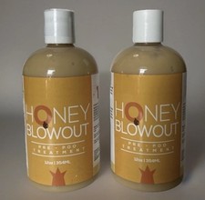 Honey Blowout Pre-Shampoo Hair Treatment 12oz 354ML New Sealed Set / 2