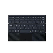 Tri-Foldable Bluetooth Keyboard with Touchpad Portable,mini Travel Keyboard...