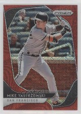 2020 Panini Prizm Tier III Red Mojo Prizm 73/99 Mike Yastrzemski #223 0b0