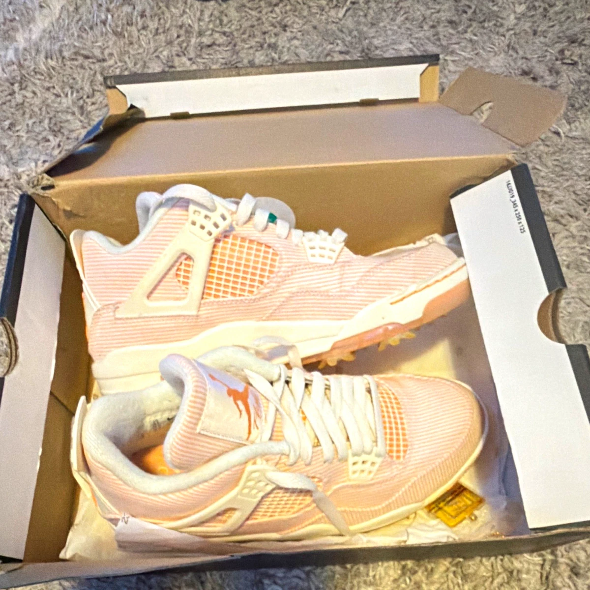 Jordan 4 Golf NRG Seersucker for Sale - Authenticity Guaranteed - eBay
