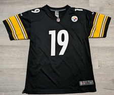 Pittsburgh Steelers Nike Jersey Youth XL Black JuJu Smith-Schuster On Field Boys