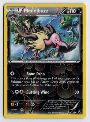 Mandibuzz - FCO #58/124 XY - Fates Collide Reverse Holofoil MP