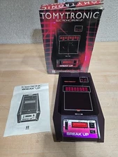 Vintage TOMYTRONIC BREAK UP Handheld Tabletop Game Fully Tested Sounds Gameplay