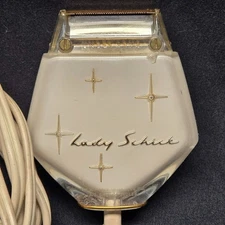 Vintage Lady Schick Corded Electric Shaver Retro Razor Grooming Tested See Video