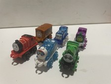 Thomas Friends 2014 Minis Lot Of 6 w/ Thomas James Henry Toby Scruff and Luke