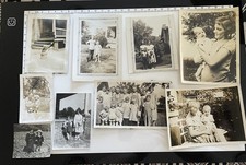 Antique Photo Lot Kids  Family - Some Great Images 