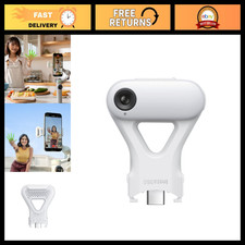 AI-Powered 360 Smartphone Stabilizer Gimbal with Pro Tracker Easy Control