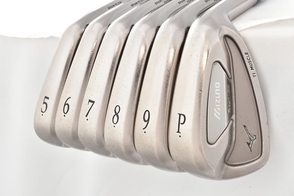 6Pcs MIZUNO MP-59 Iron set 5-6-7-8-9-P PW RH DG AMT X100 Extra Irons golf Club - Image 2 of 4