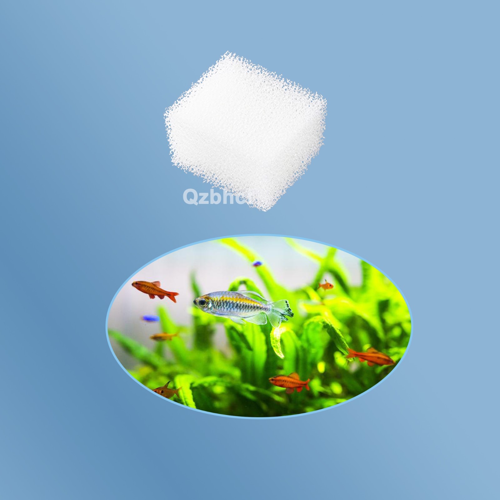 12 x Foam Filter Pads for Aqua Clear 20 Canister Filter Aquarium Bio Sponge