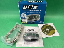 Midiman USB MIDISPORT 1x1 USB MIDI Interface For Windows & Mac OS X - NEW IN BOX