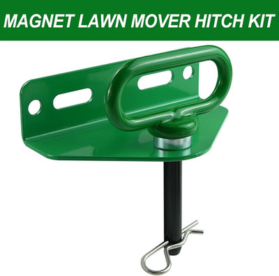 Heavy Duty Zero Turn Mower Hitch Kit with Bolts 1/8'' Strong Magnetic Hitch Pin 1