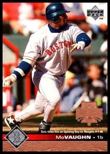 1996 Upper Deck Mo Vaughn #25 Boston Red Sox First Base All-Star Game
