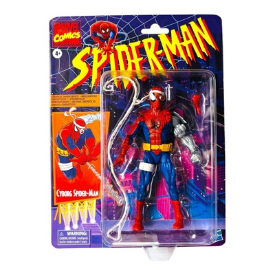 Marvel Legends Cyborg Spider-Man Retro Collection 6  Target Exclusive MOC NEW