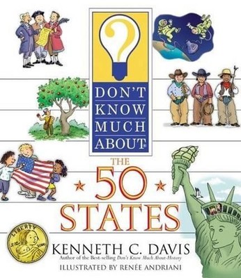Don't Know Much about the 50 States by Kenneth C. Davis (English) Paperback Book