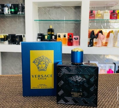 Versace Eros Parfum Natural Spray 3.4 fl oz Woody Scent Regular Size