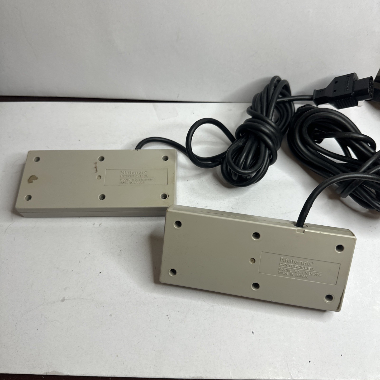 Original Nintendo NES Video Game Controllers NES-004 OEM Authentic Lot ...