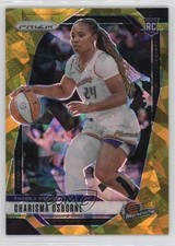2024 Panini Prizm WNBA Gold Ice Prizm 5/10 Charisma Osborne #65 Rookie RC 1q7